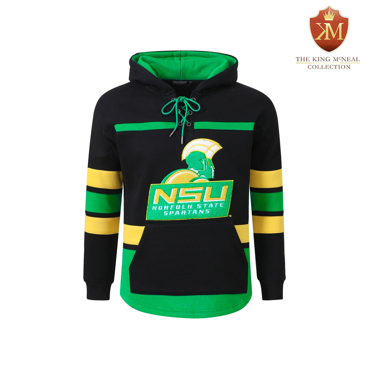Norfolk St Black Hockey Hoodie
