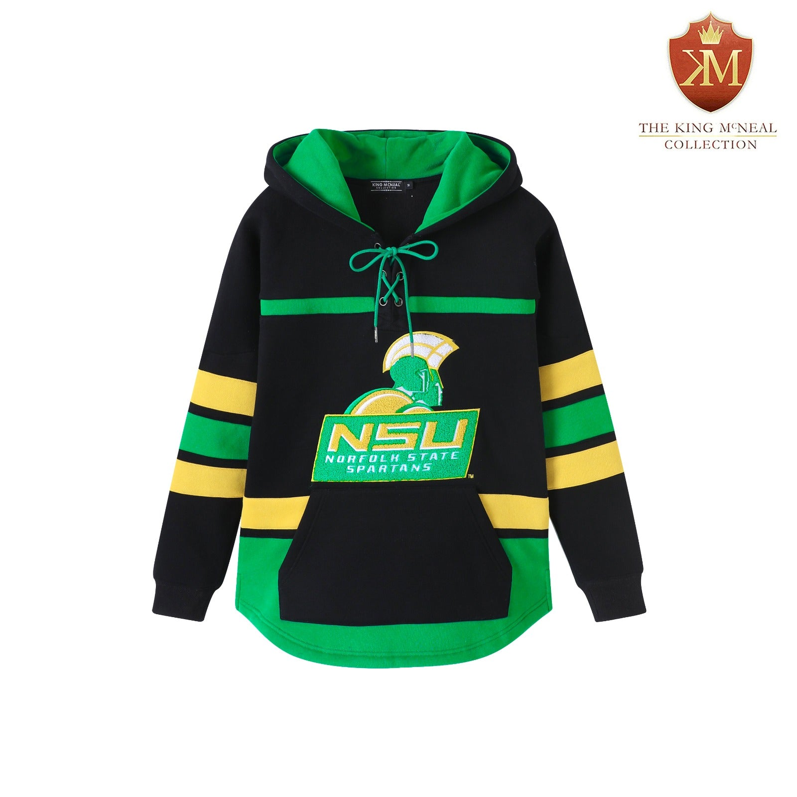 Norfolk St Black Hockey Hoodie