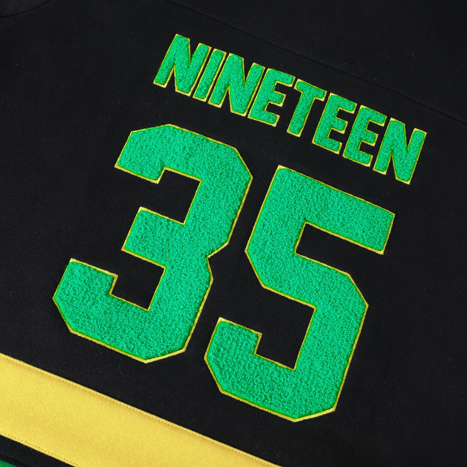 Norfolk St Black Hockey Hoodie