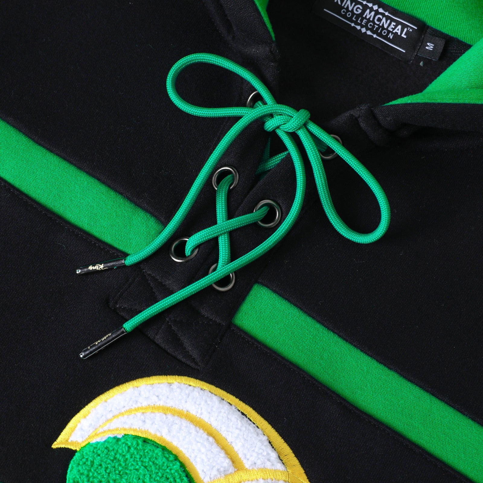 Norfolk St Black Hockey Hoodie