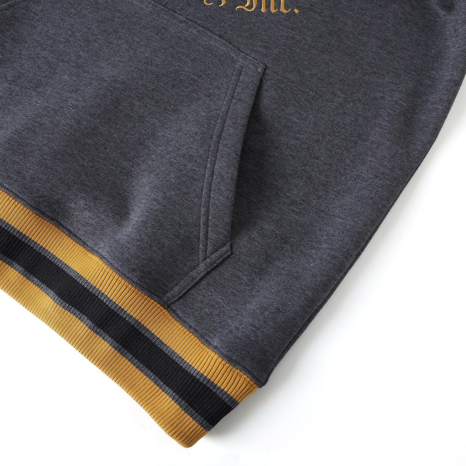 Alpha Charcoal Grey Prep Hoodie