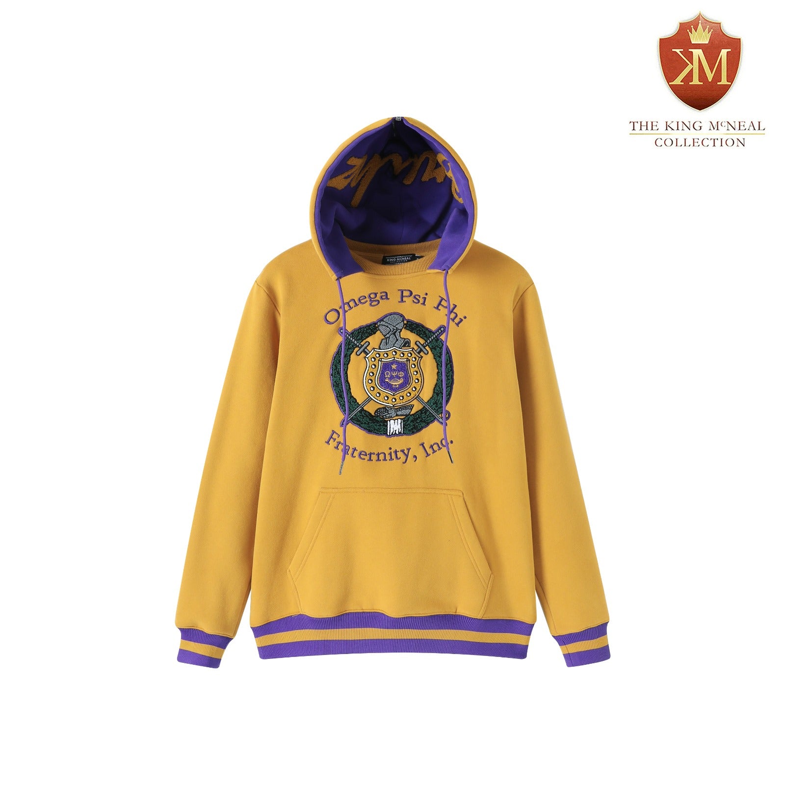 Omega Old Gold Prep Hoodie