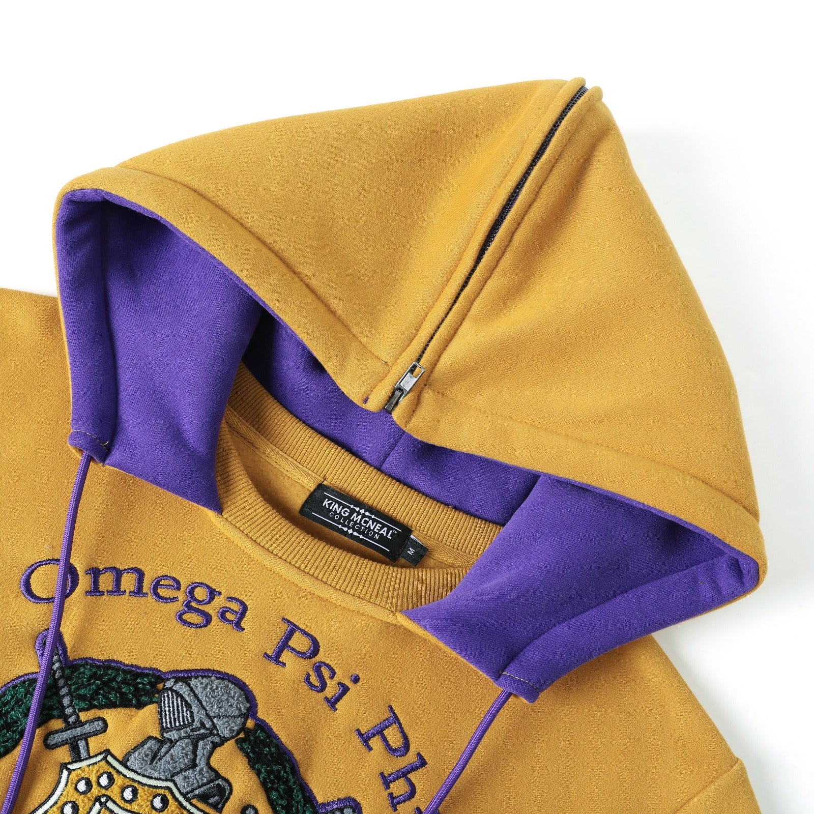 Omega Old Gold Prep Hoodie
