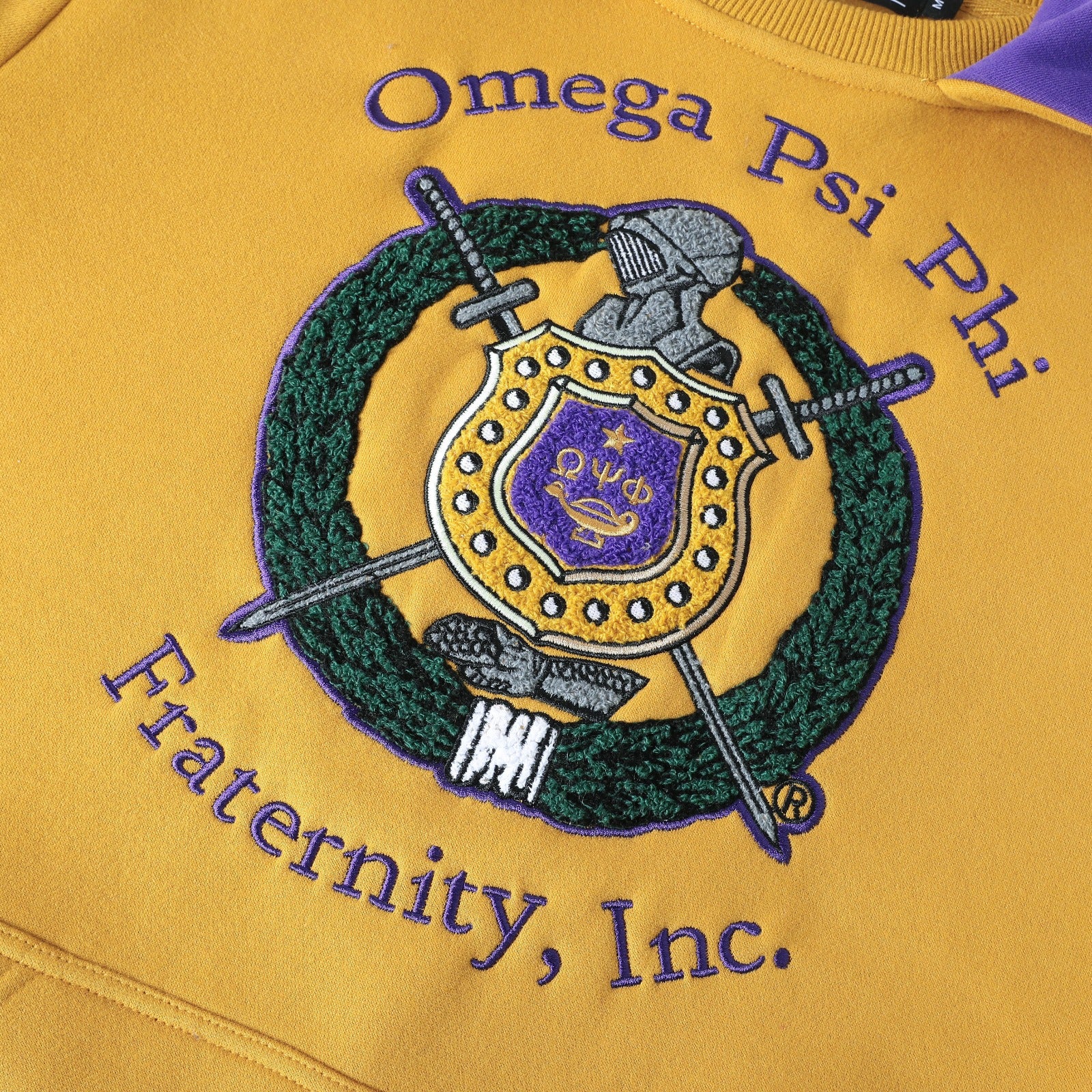 Omega Old Gold Prep Hoodie