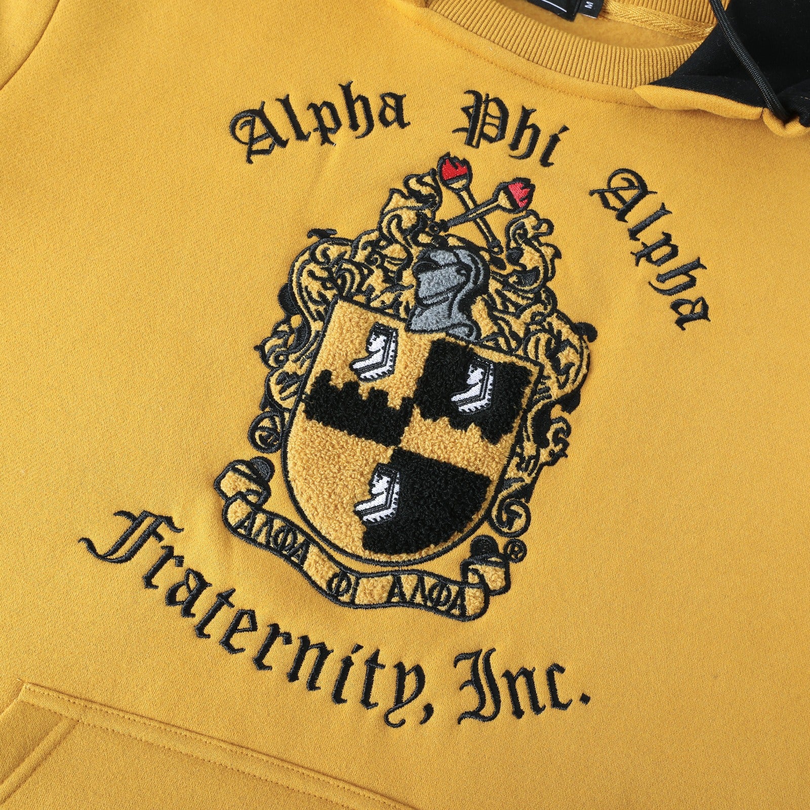 Alpha Old Gold Prep Hoodie