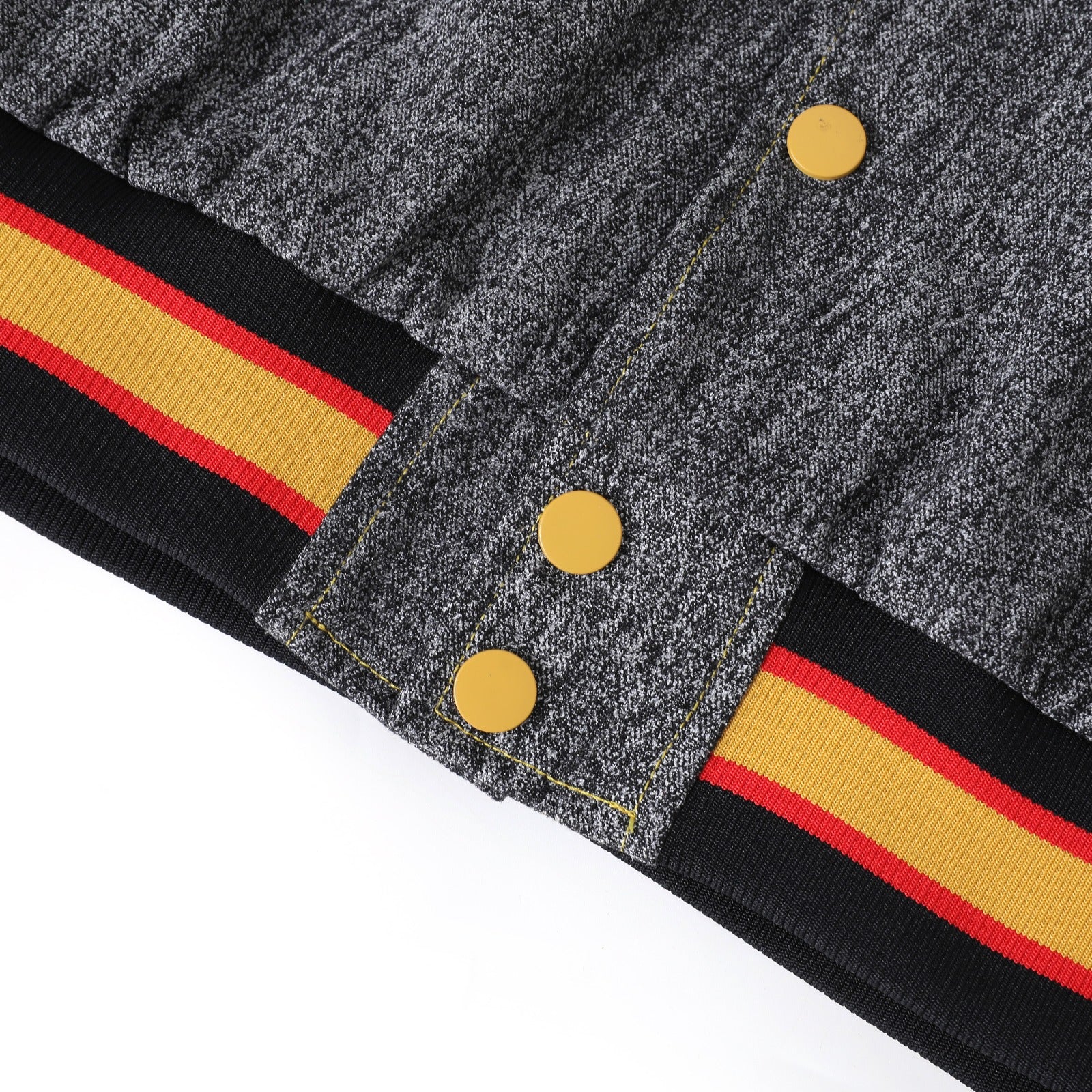 University of Arkansas Pine Bluff Black Denim Bomber Jacket