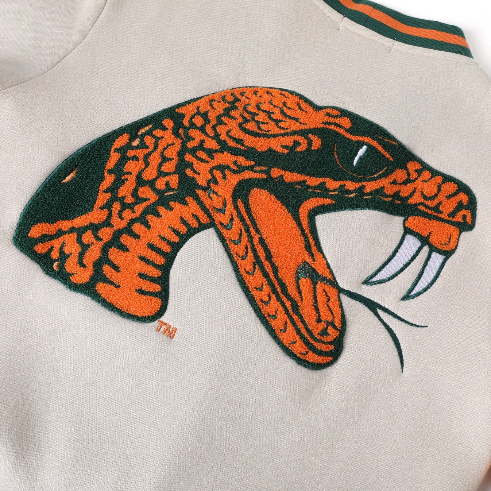 FAMU Neutral Fleece Cardigan