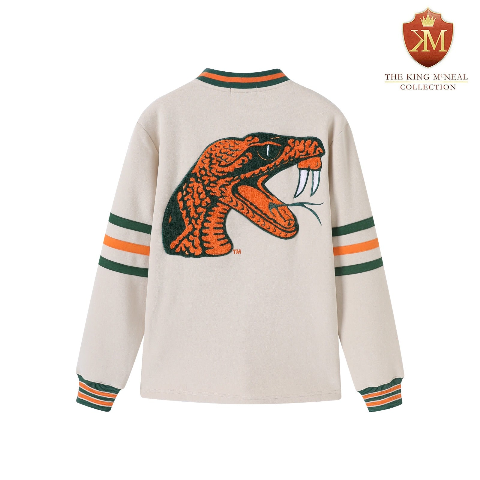 FAMU Neutral Fleece Cardigan