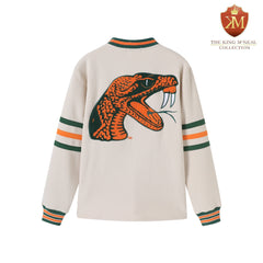 FAMU Neutral Fleece Cardigan