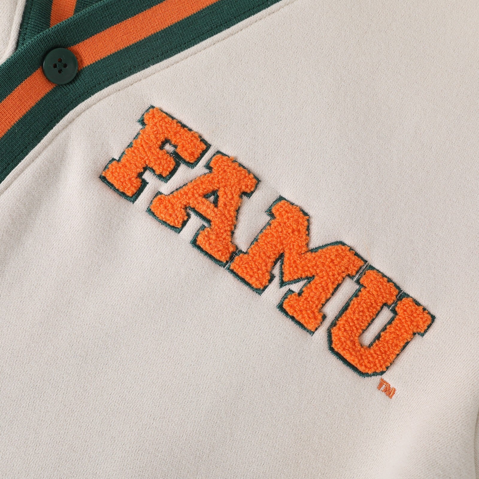 FAMU Neutral Fleece Cardigan