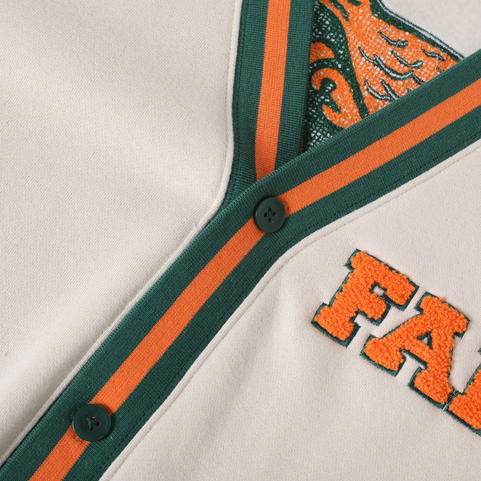 FAMU Neutral Fleece Cardigan