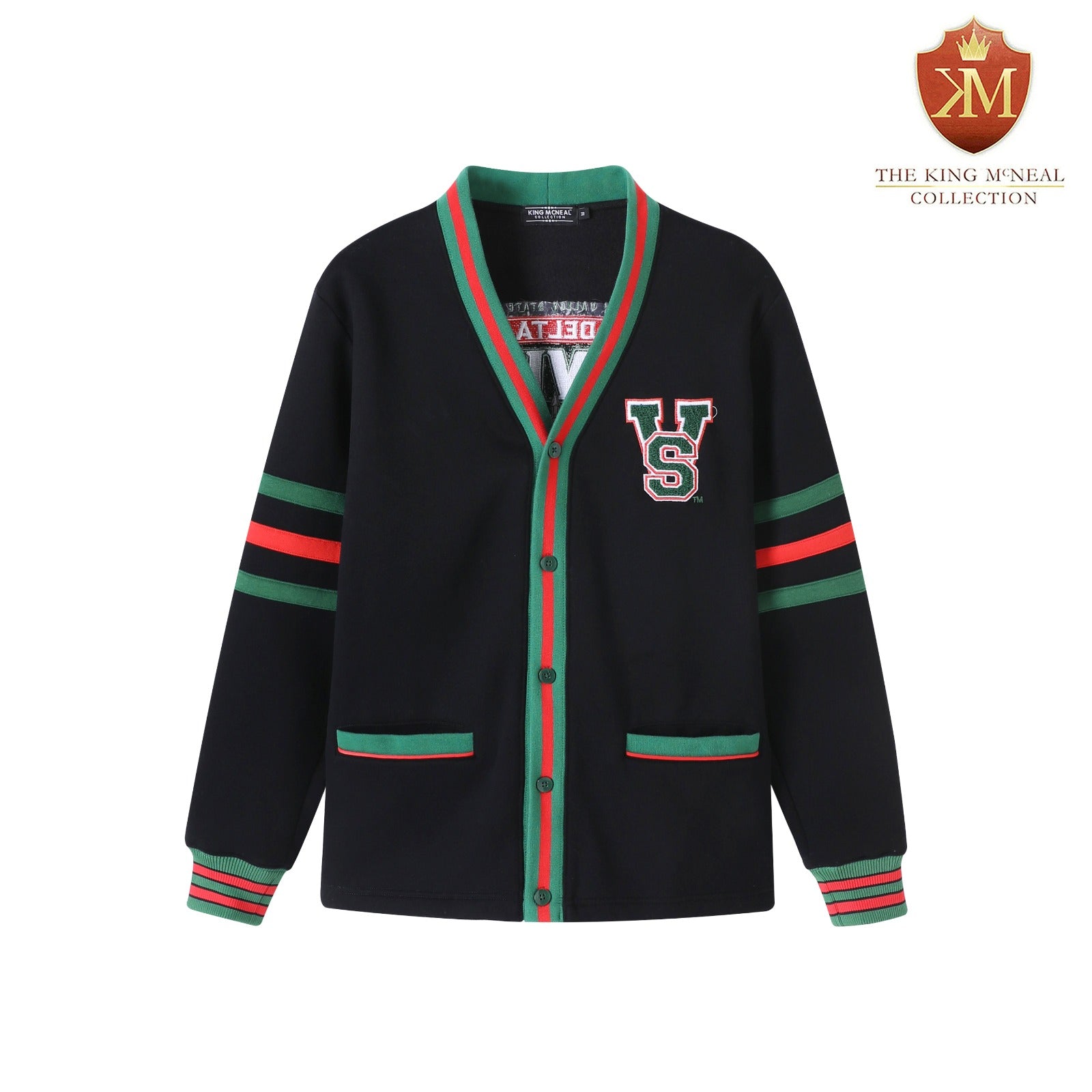 Mississippi Valley State Black Fleece Cardigan