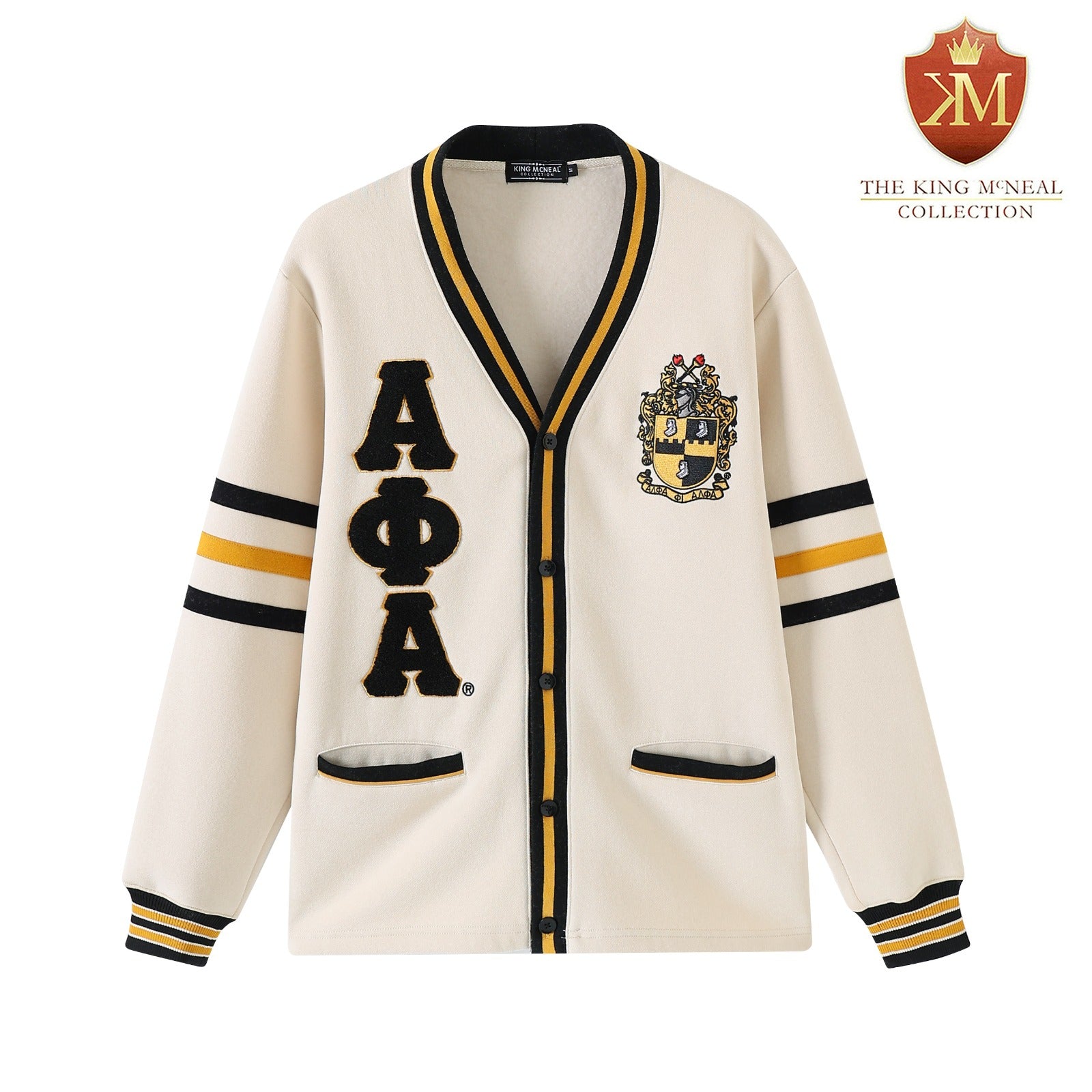 Alpha Neutral Fleece Cardigan