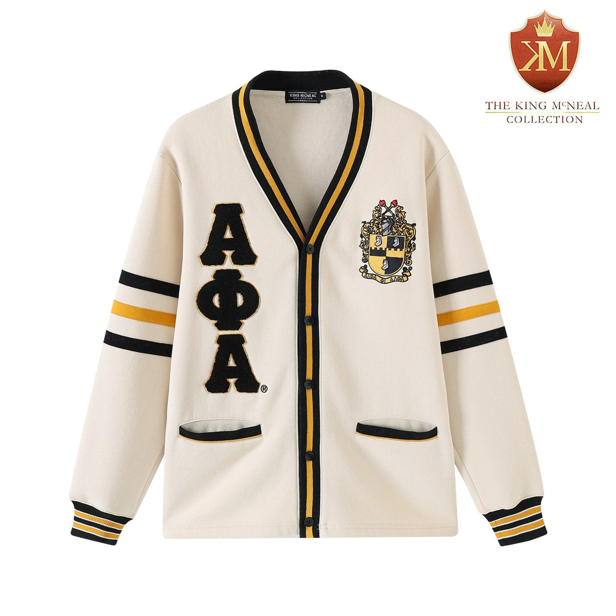 Alpha Neutral Fleece Cardigan