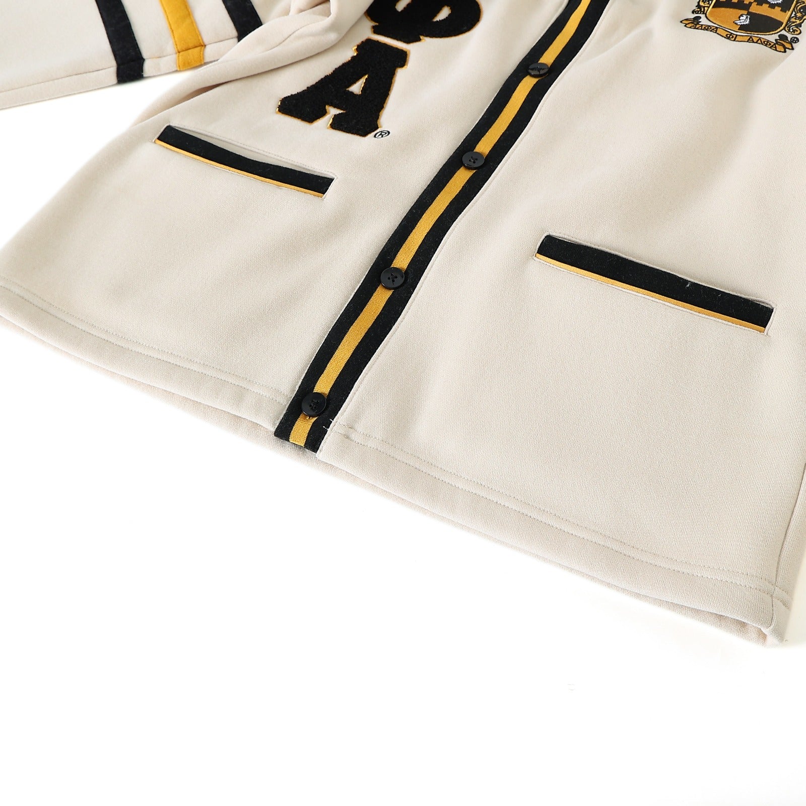 Alpha Neutral Fleece Cardigan