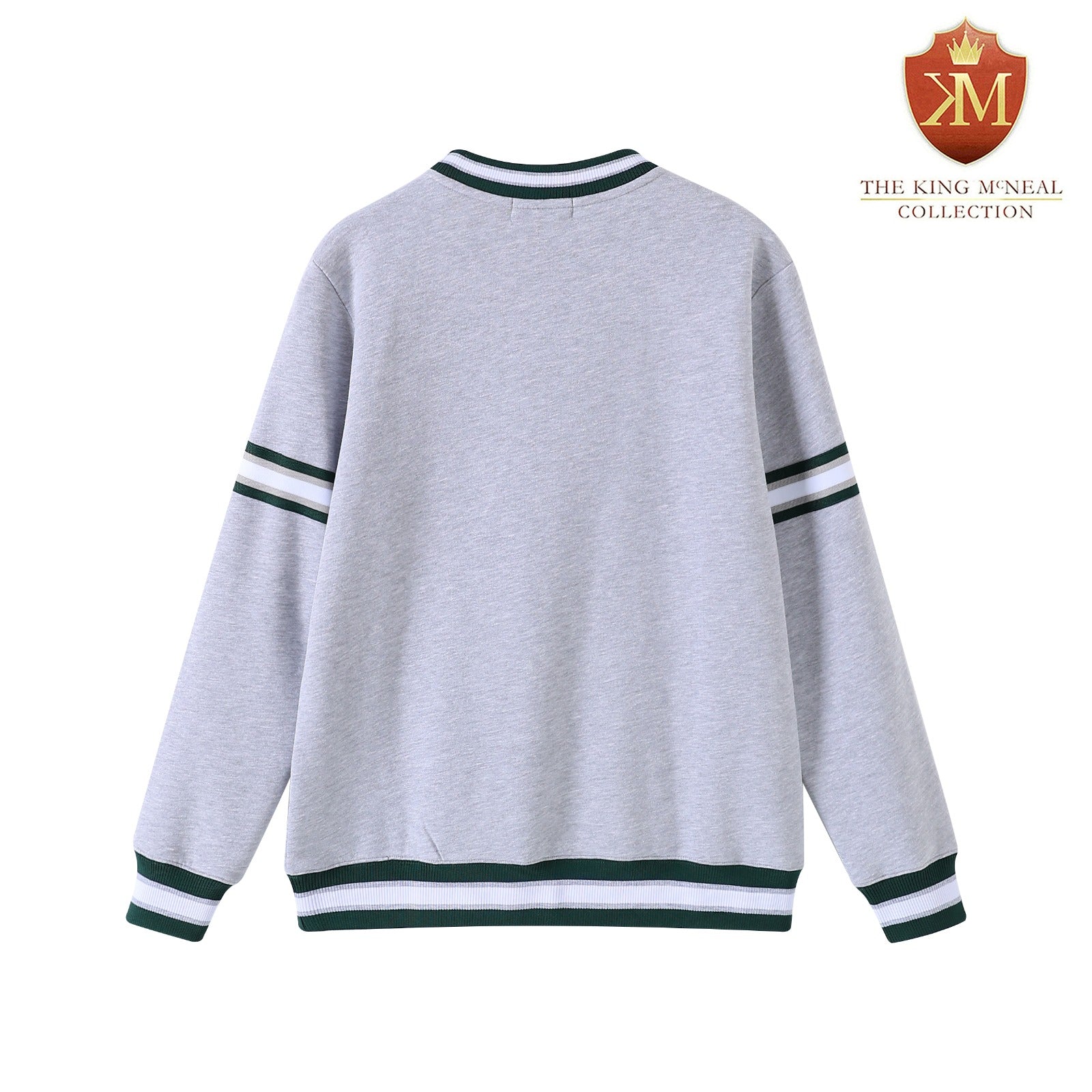 Michigan State Heather Grey Pocket Crewneck