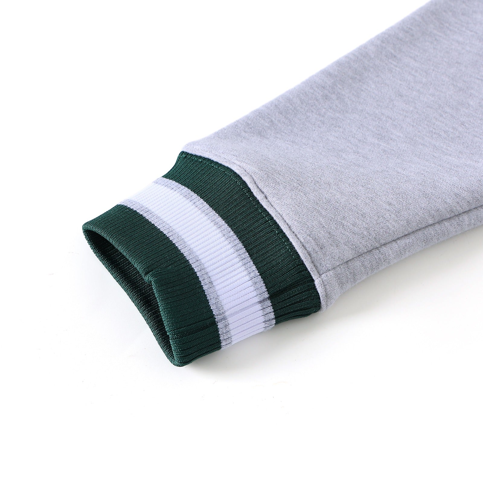 Michigan State Heather Grey Pocket Crewneck