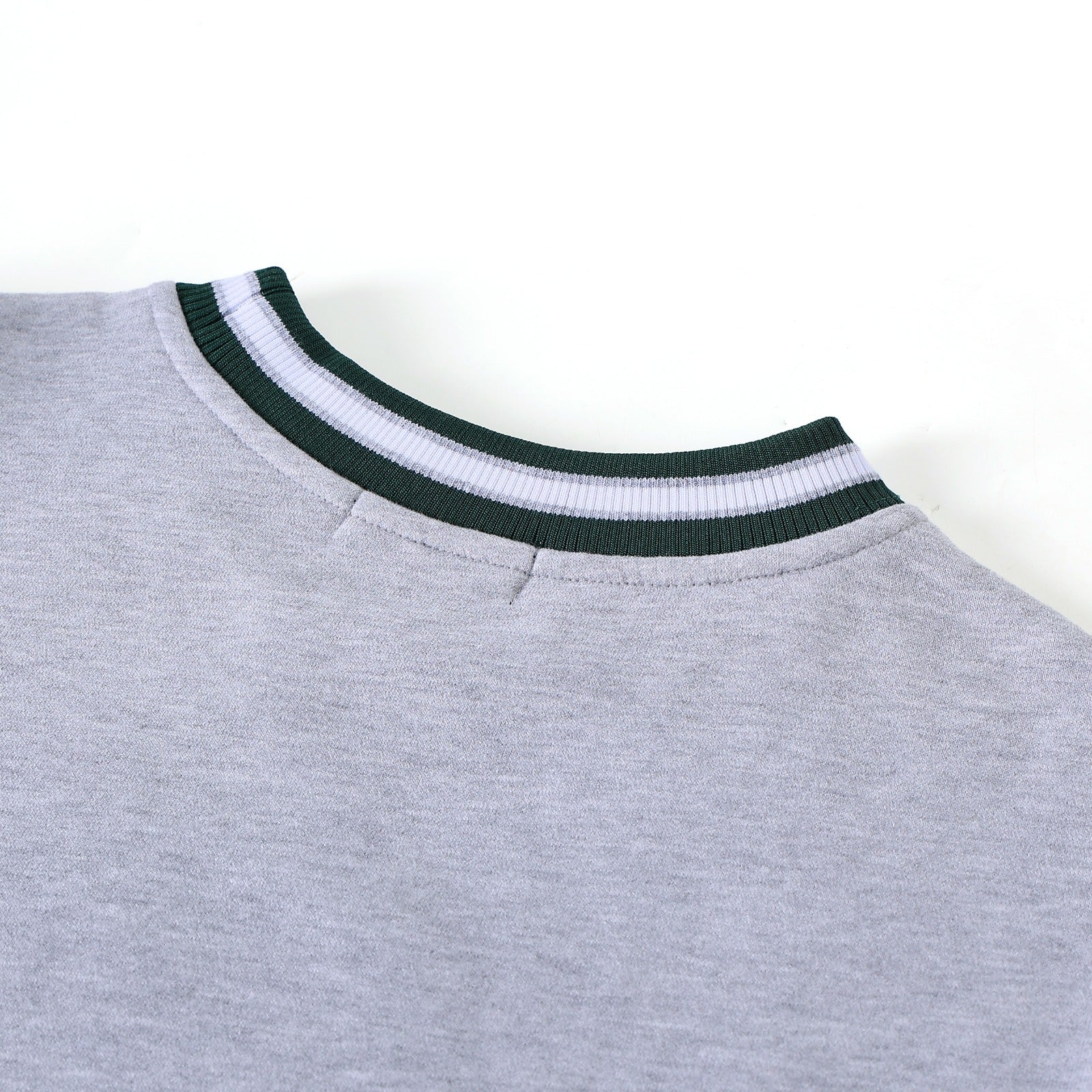 Michigan State Heather Grey Pocket Crewneck