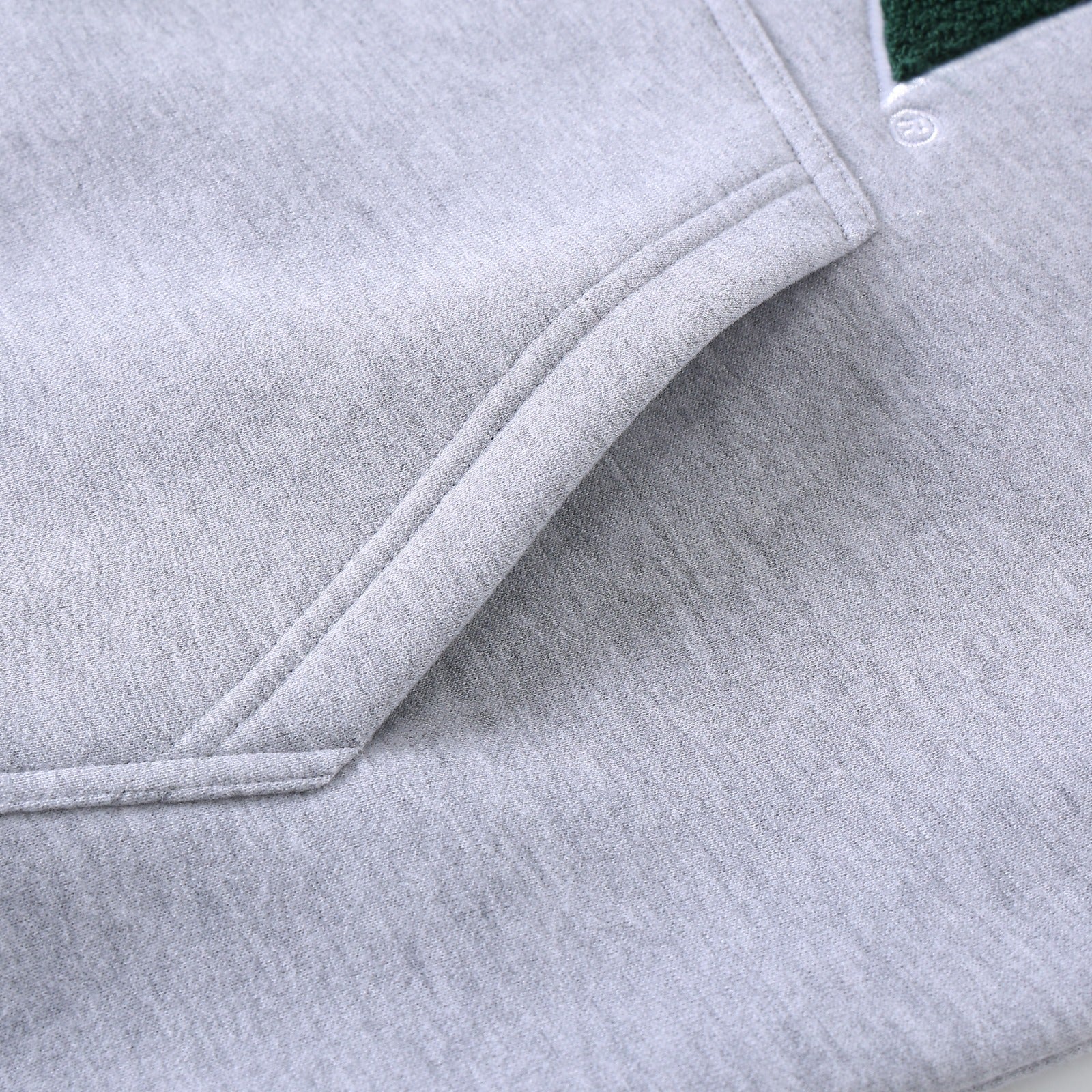 Michigan State Heather Grey Pocket Crewneck