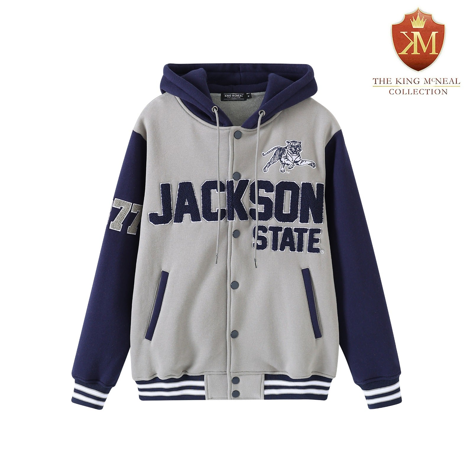 Jackson State Grey Fleece Jacket