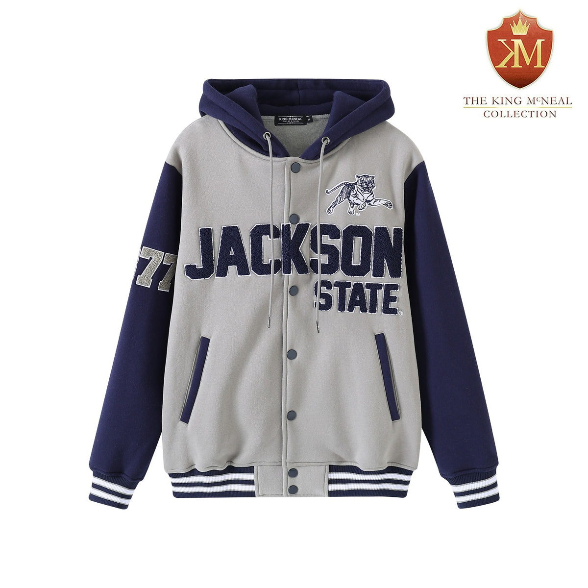Jackson State Grey Fleece Jacket