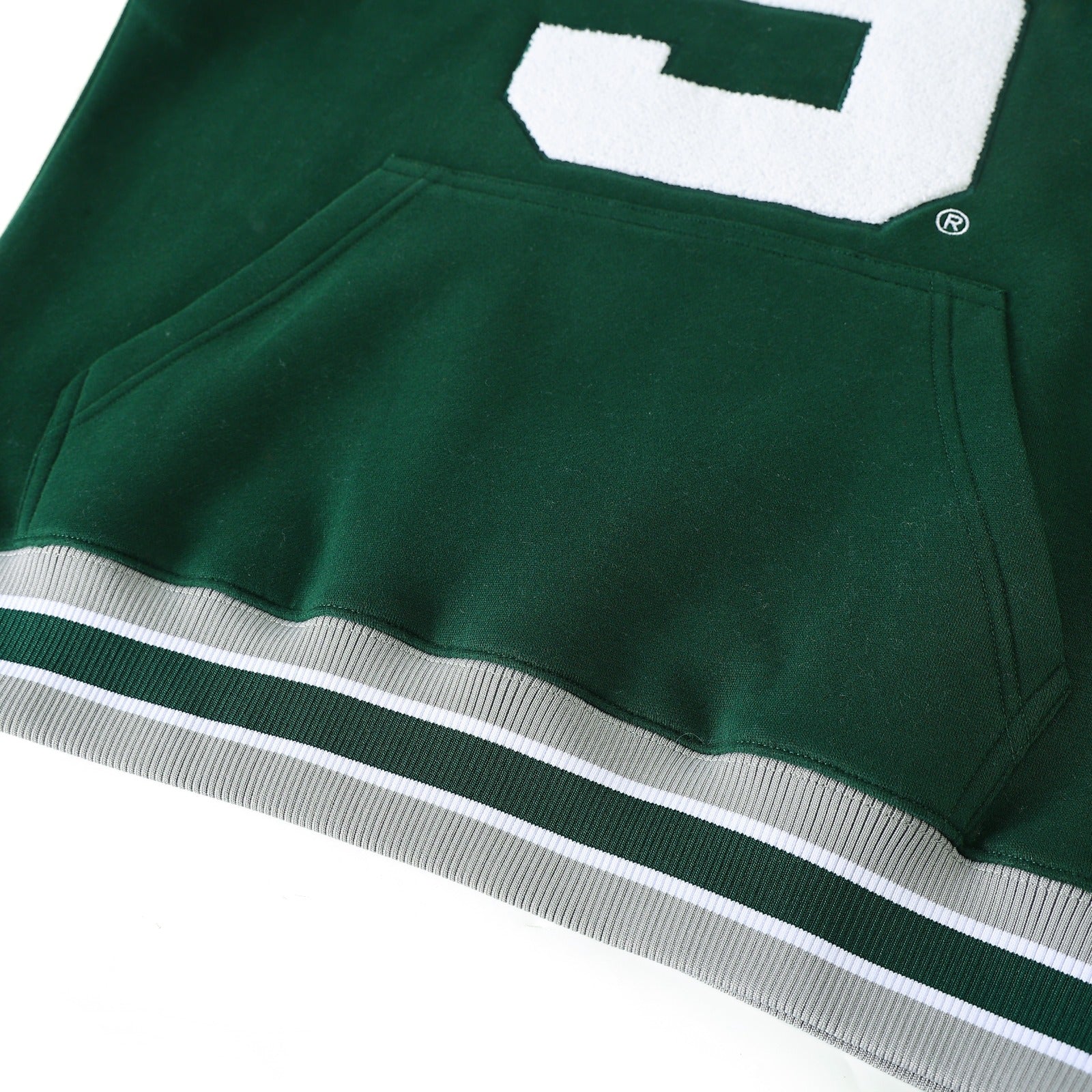 Michigan State Green Pocket Crewneck
