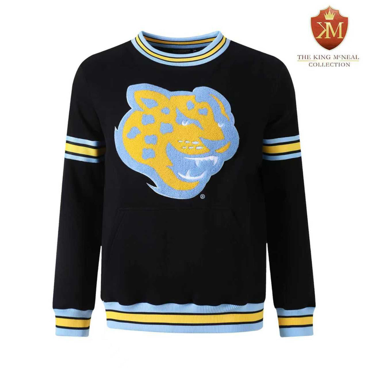 Southern University Black Jaguars Pocket Crewneck