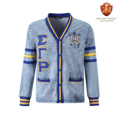 SGRho Denim Cardigan Unisex Fit