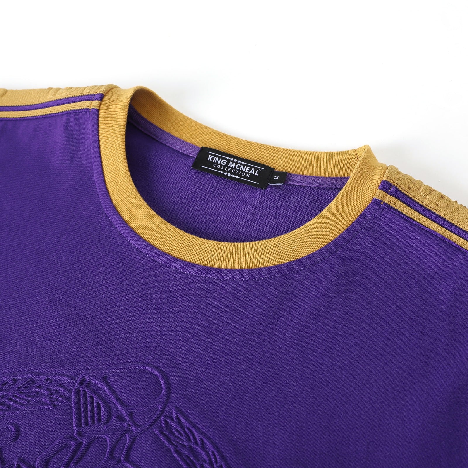 Omega Premium Purple Embossed Shirt