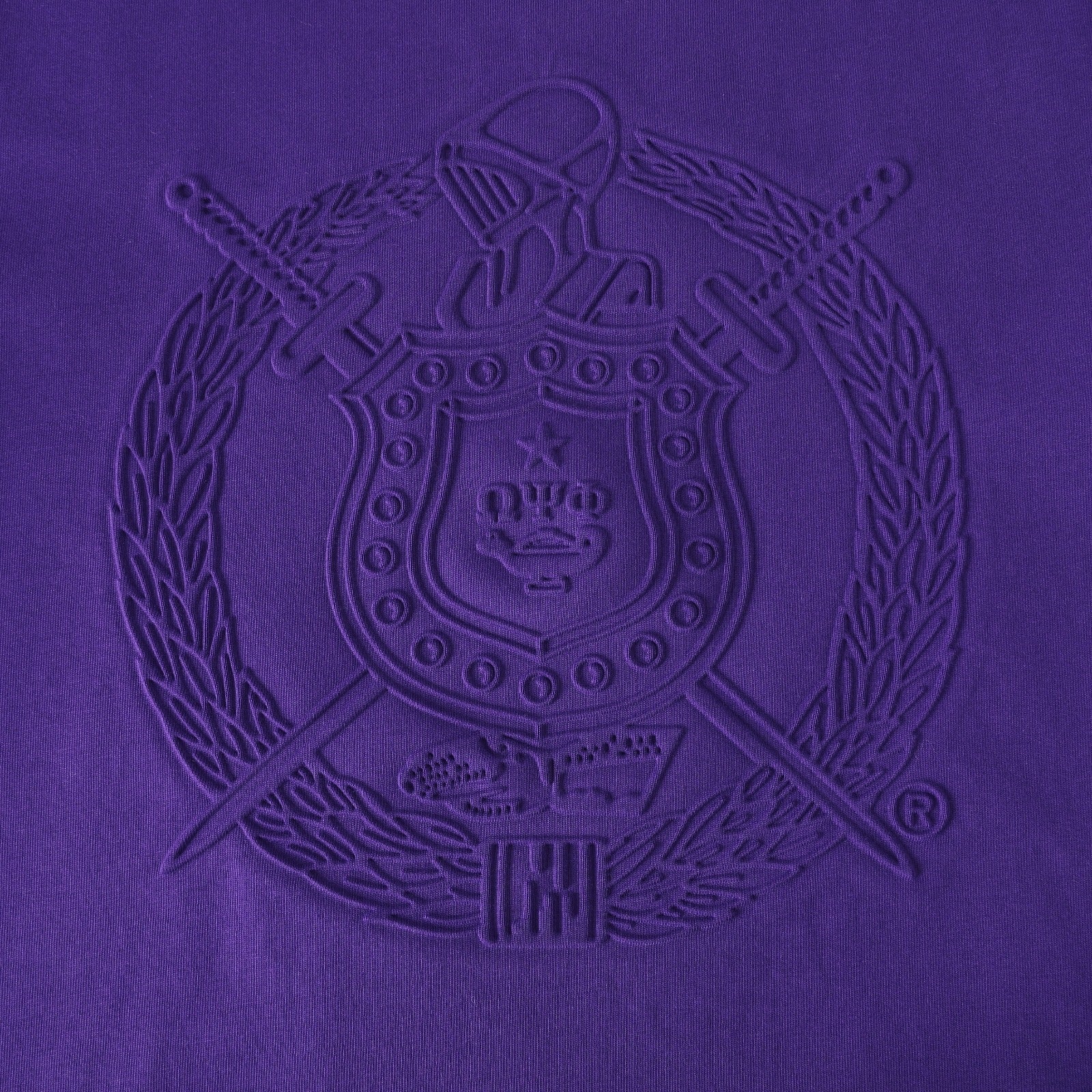 Omega Premium Purple Embossed Shirt