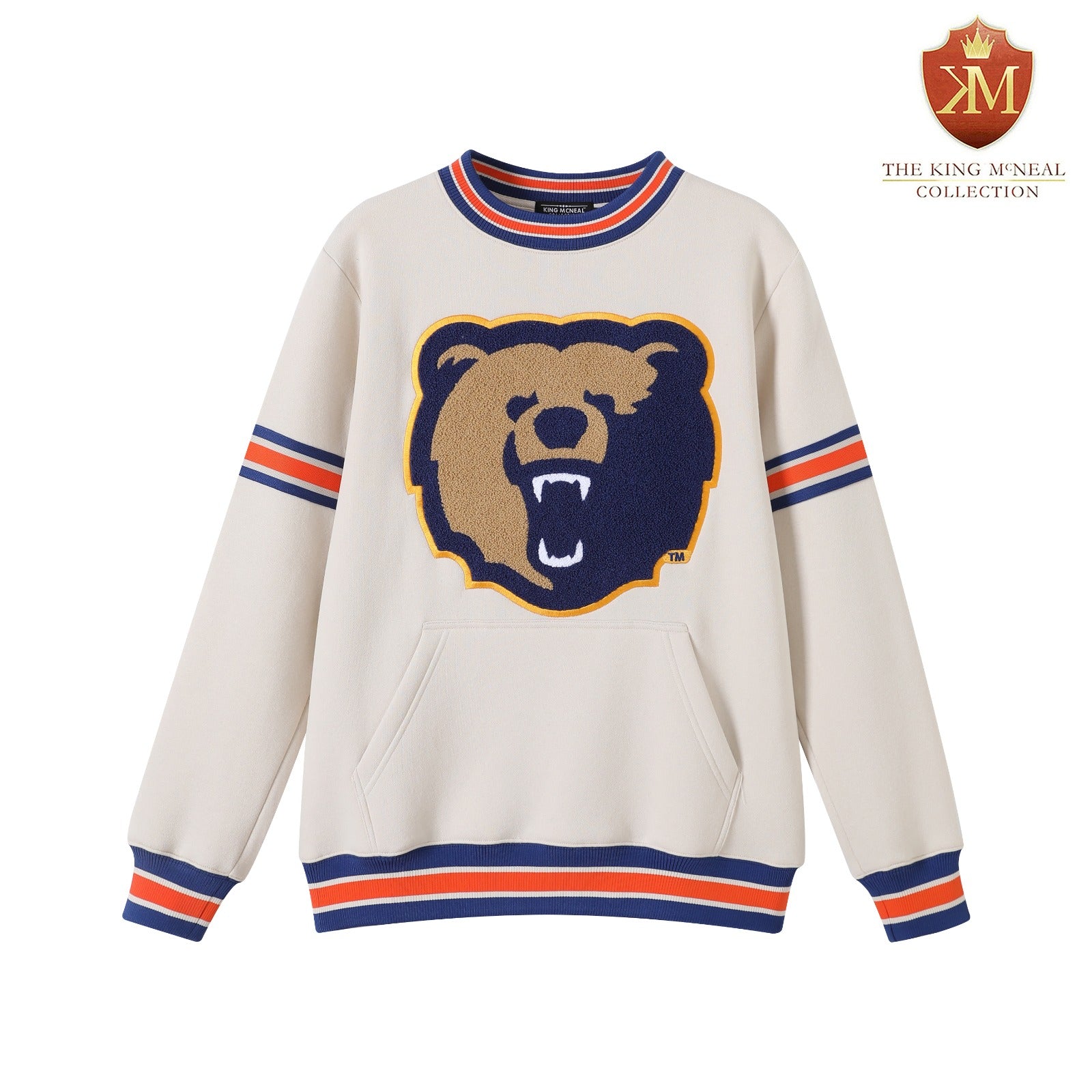 Morgan State University Neutral  Pocket Crewneck