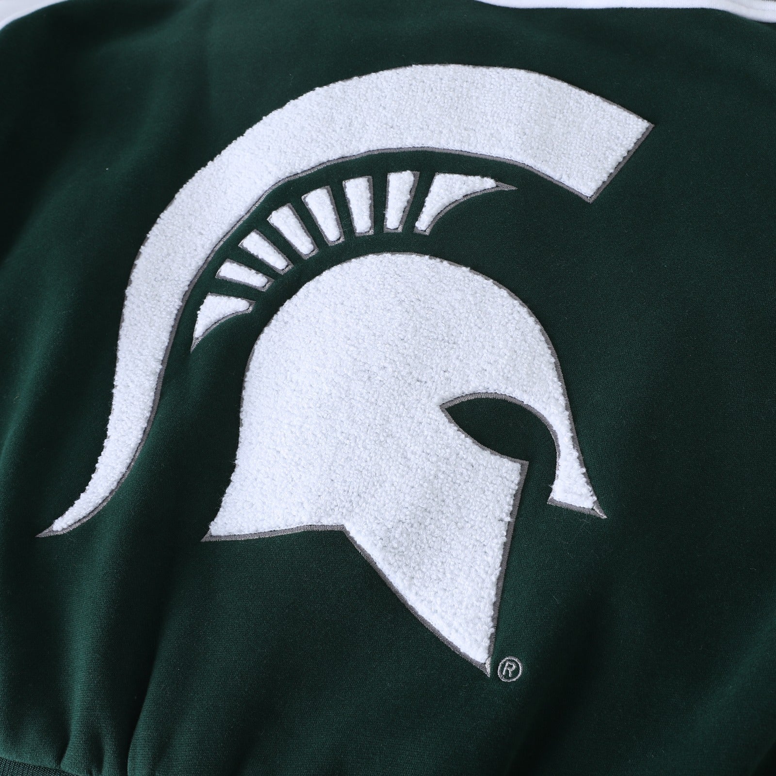 Michigan State Green Fleece Jacket