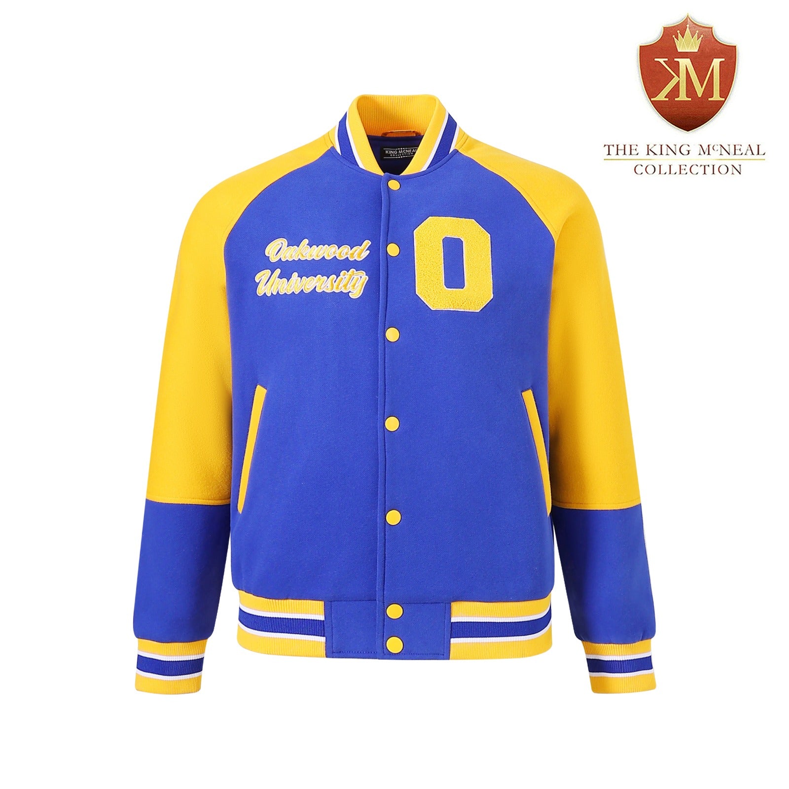 Oakwood University Blue Fleece Jacket