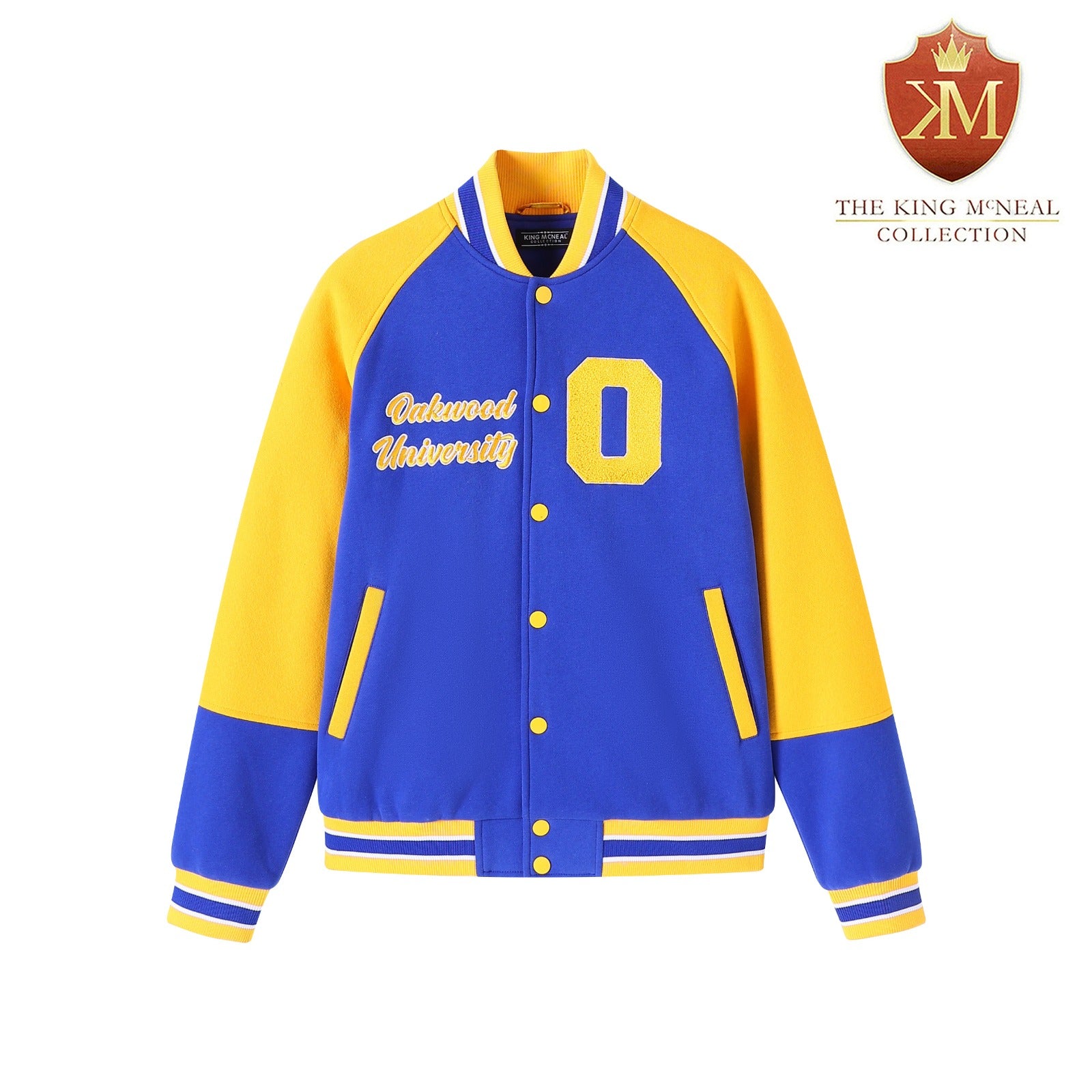 Oakwood University Blue Fleece Jacket