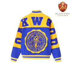 Oakwood University Blue Fleece Jacket