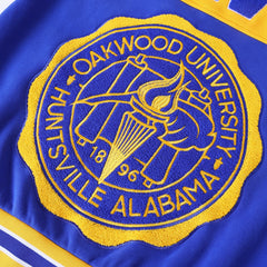 Oakwood University Blue Fleece Jacket