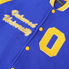 Oakwood University Blue Fleece Jacket