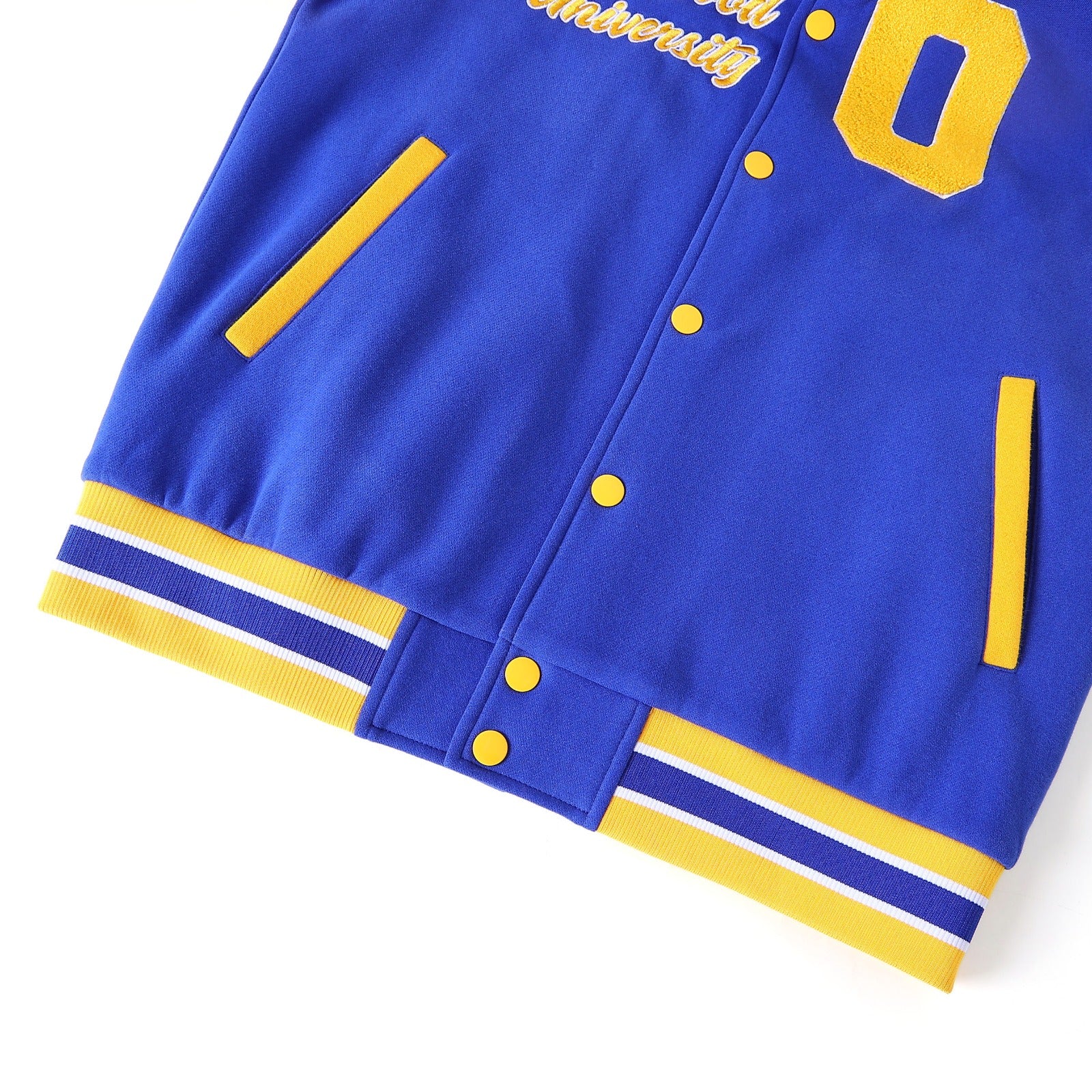 Oakwood University Blue Fleece Jacket