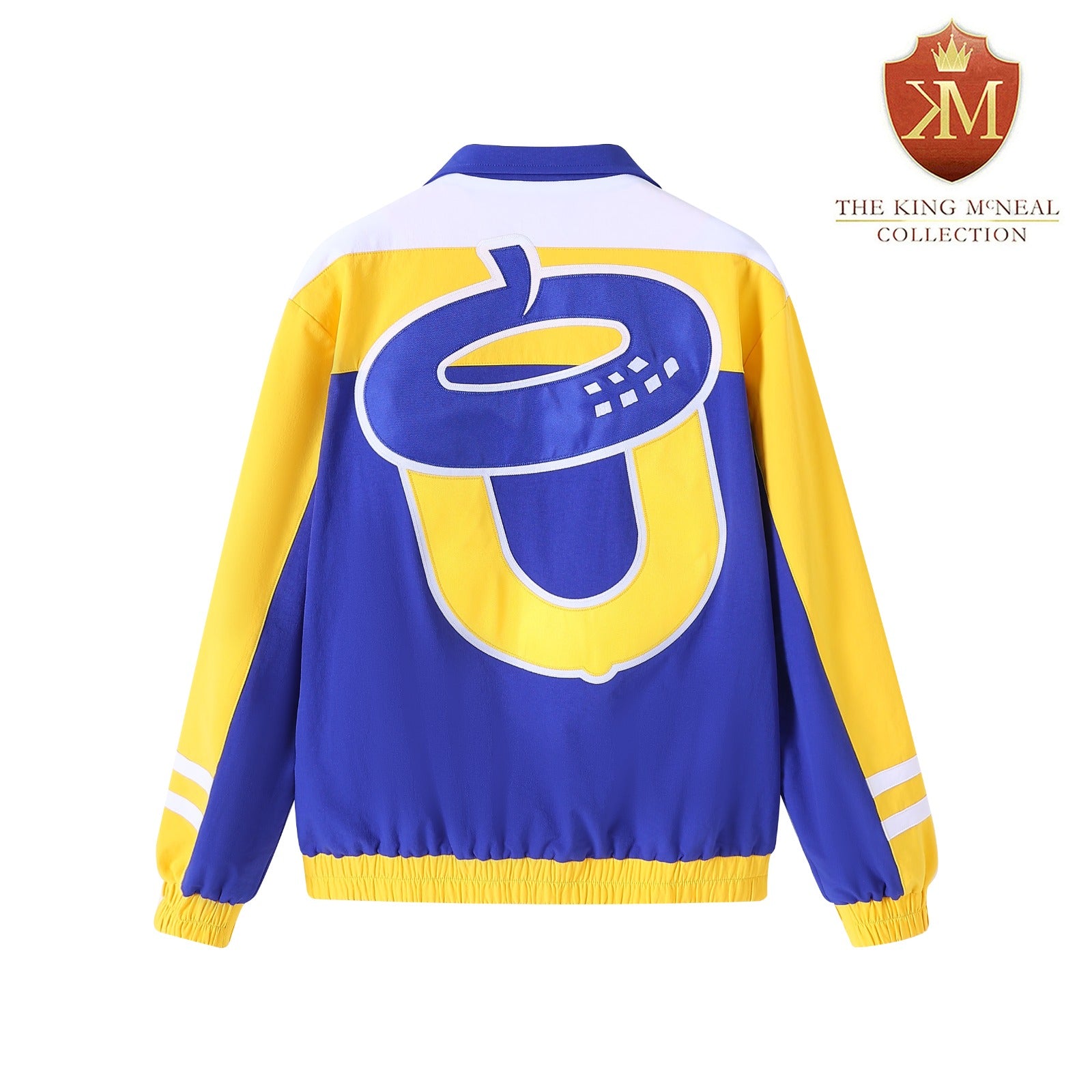 Oakwood University Blue Full Zip Windbreaker Tech