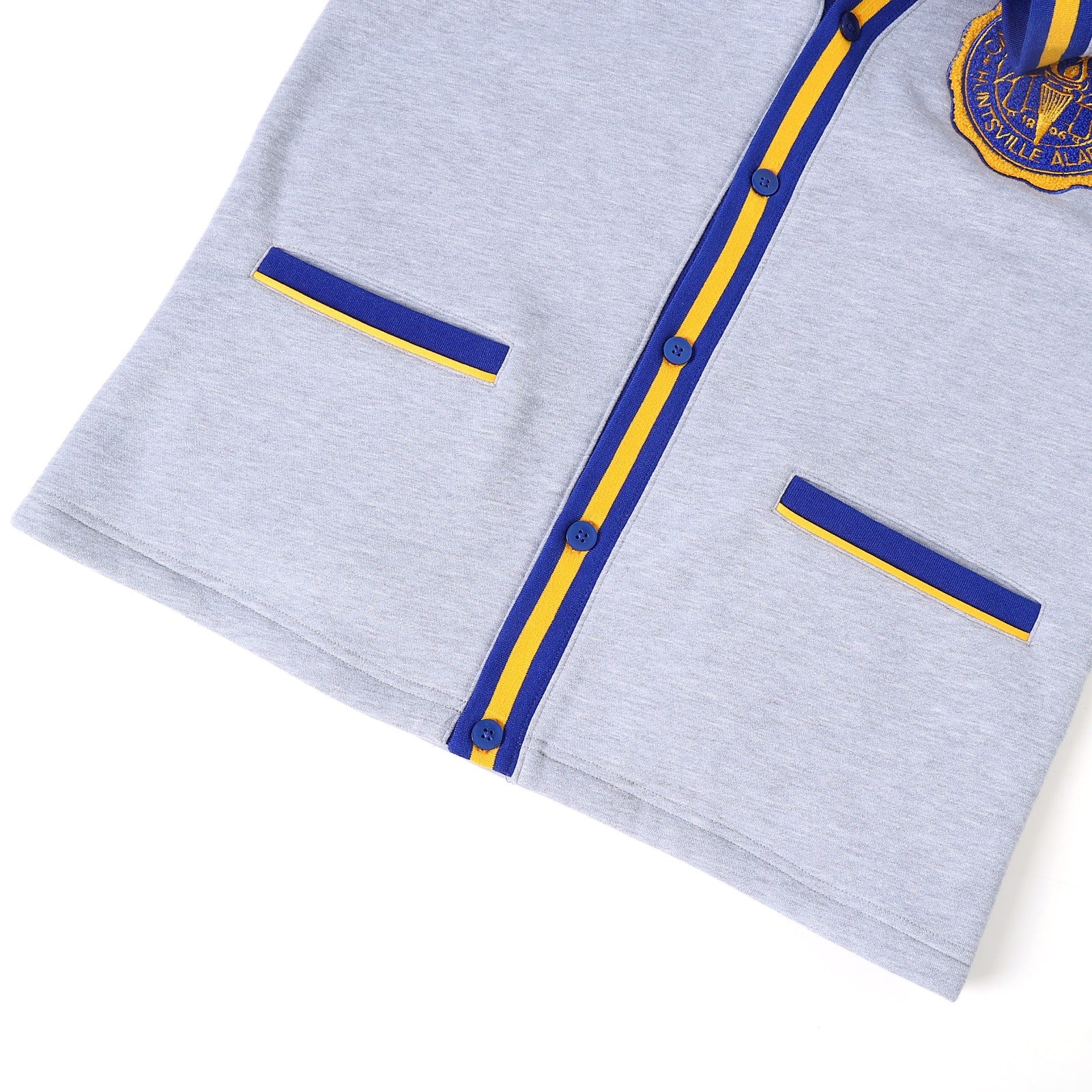 Oakwood Heather Grey Fleece Cardigan