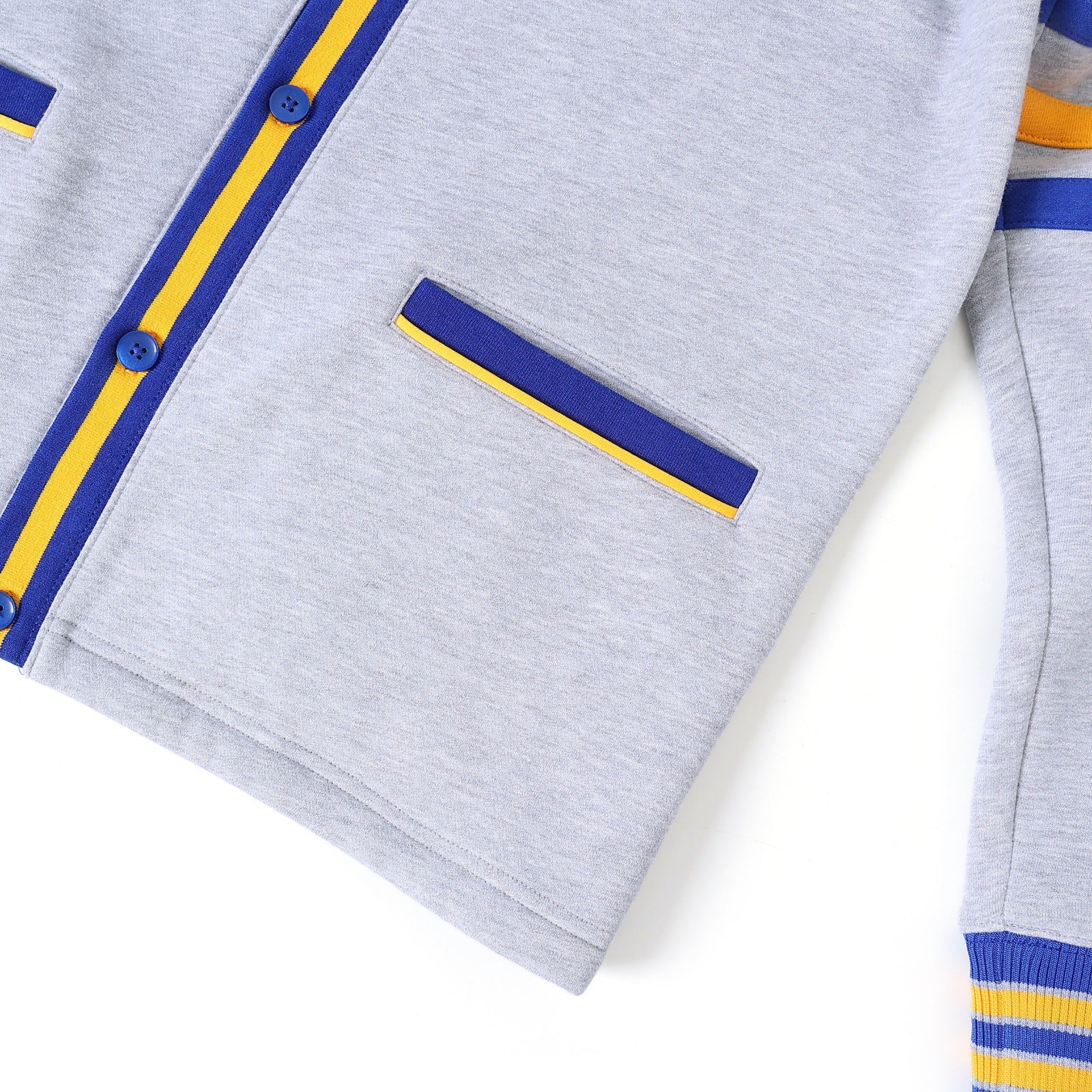Oakwood Heather Grey Fleece Cardigan