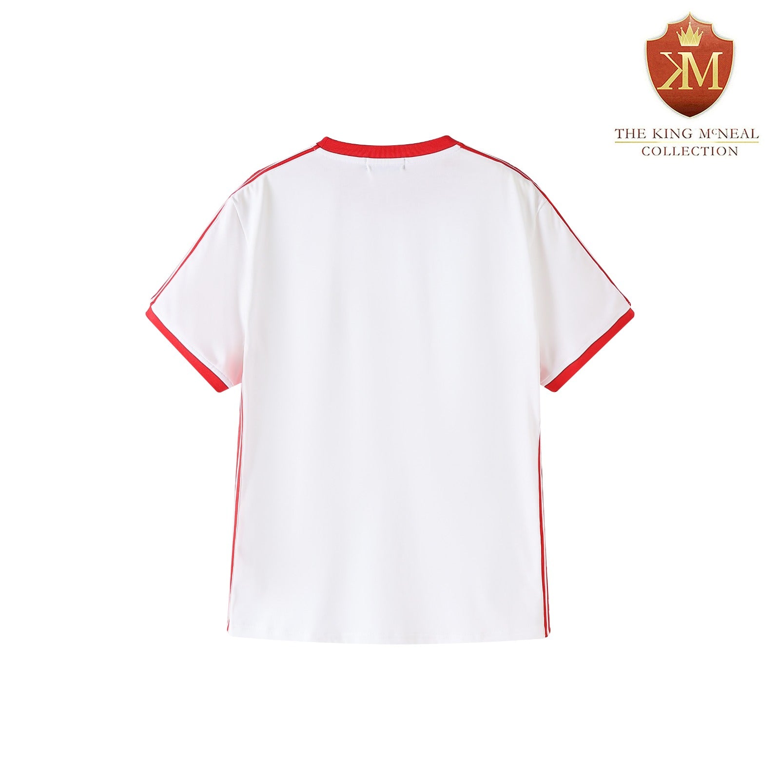 Kappa White Tapered Embossed Premium Crest Shirt