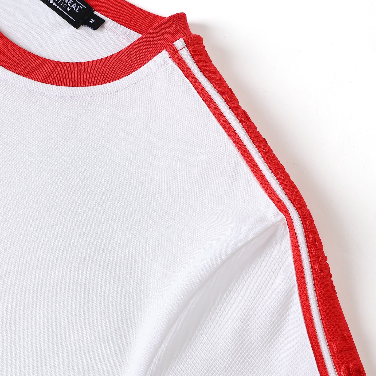 Kappa White Tapered Embossed Premium Crest Shirt