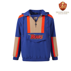 Morgan State Blue Windbreaker Tech Pullover