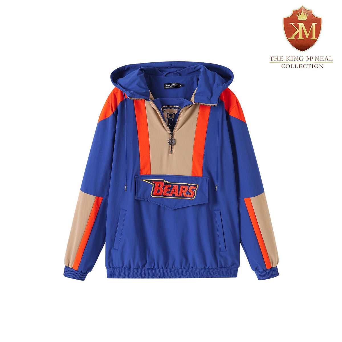 Morgan State Blue Windbreaker Tech Pullover