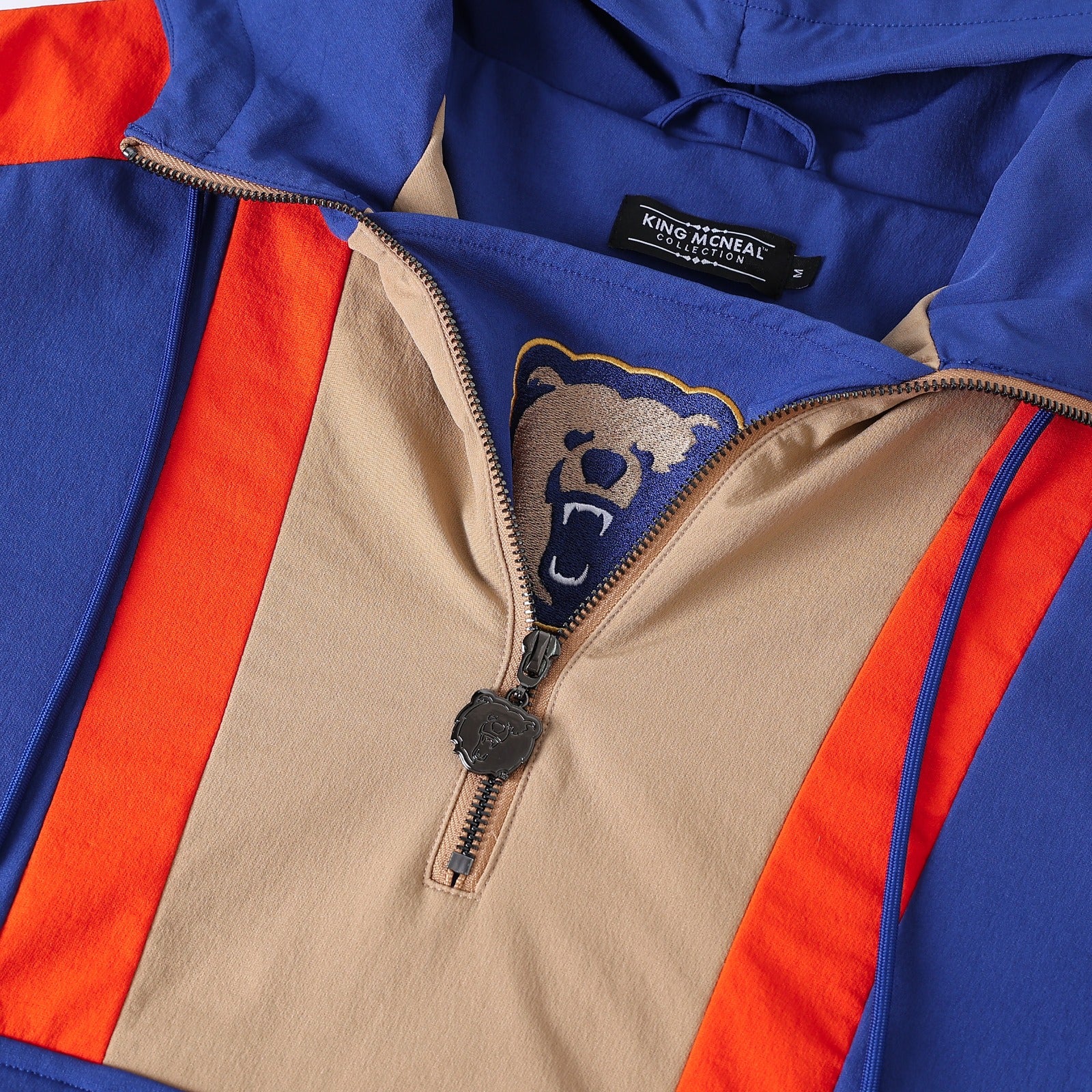 Morgan State Blue Windbreaker Tech Pullover