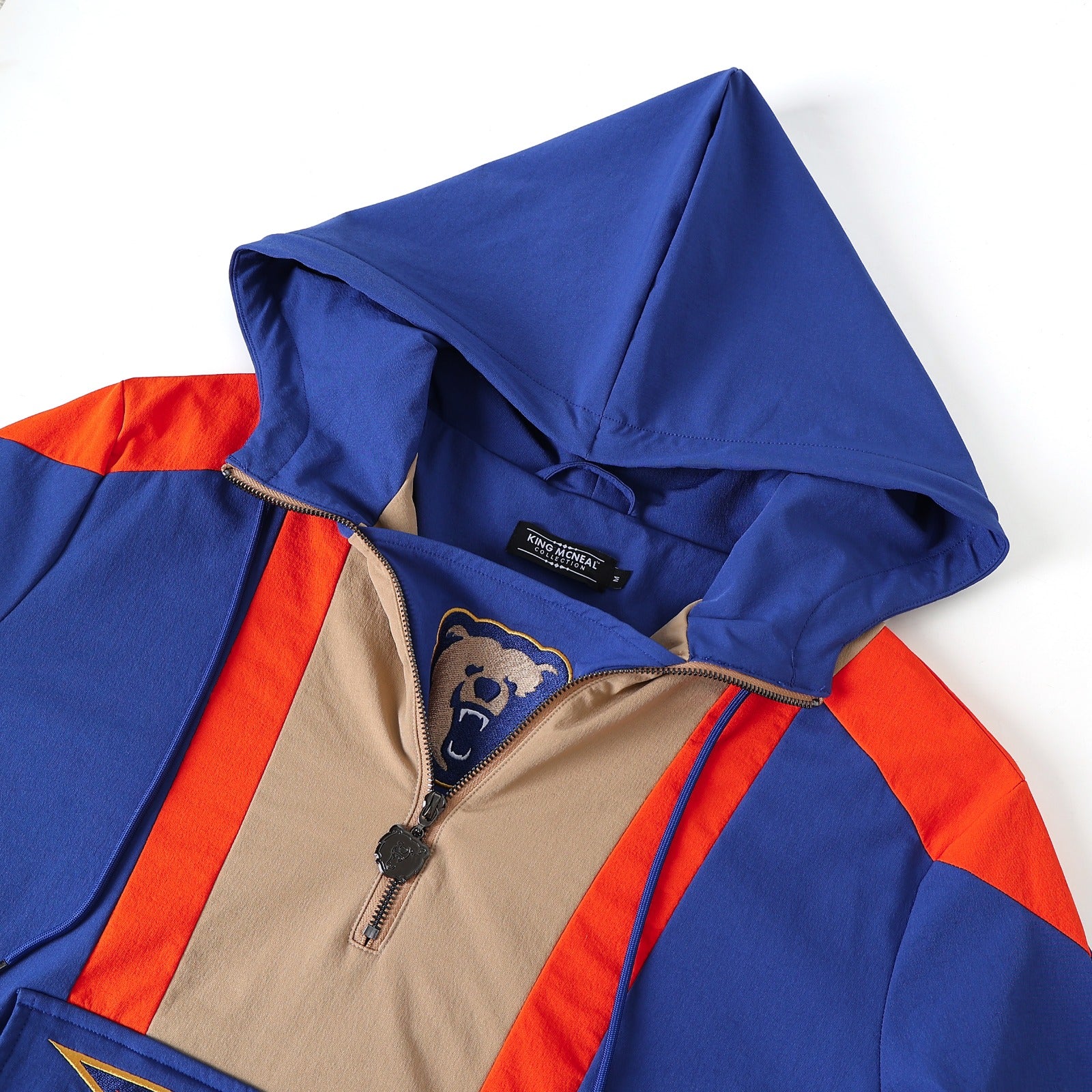 Morgan State Blue Windbreaker Tech Pullover