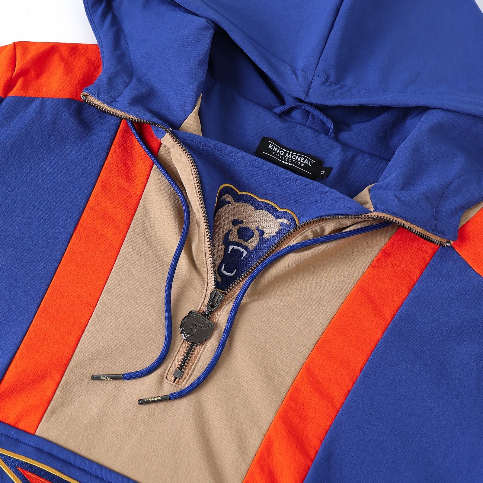 Morgan State Blue Windbreaker Tech Pullover