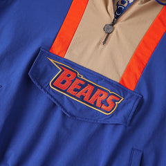 Morgan State Blue Windbreaker Tech Pullover