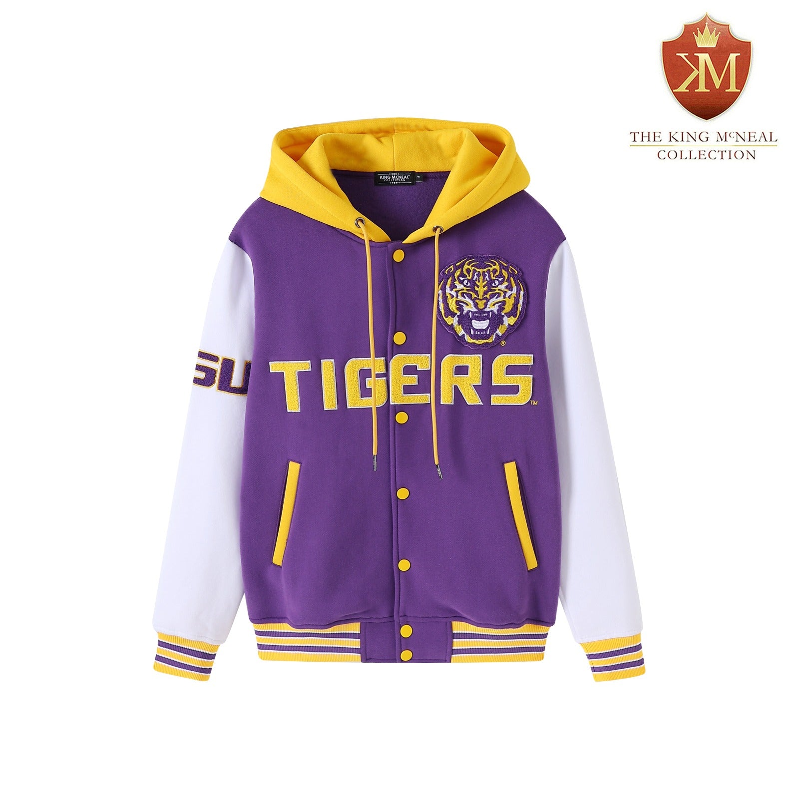 LSU Purple Fleece Jacket